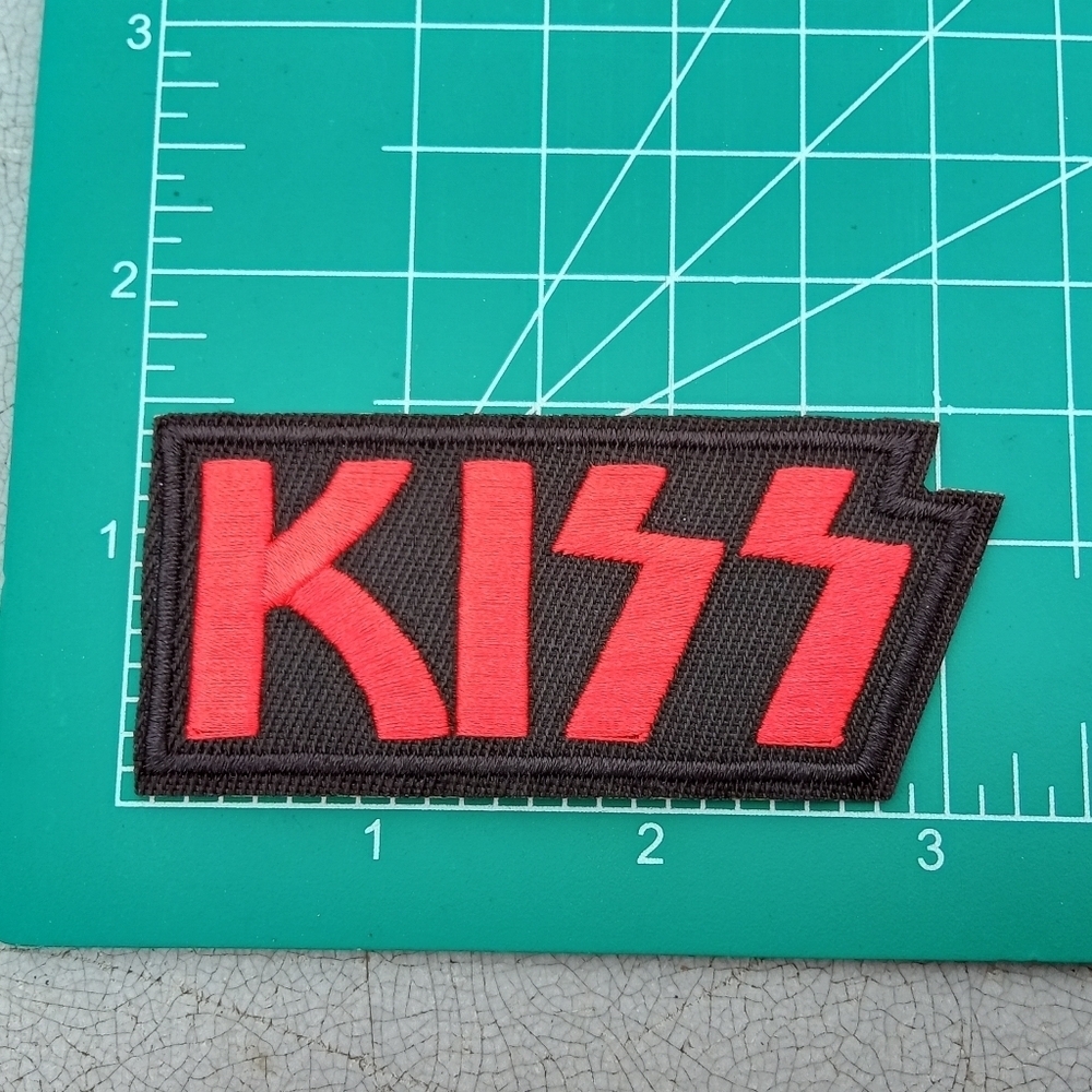 KISS Red and Black Patch